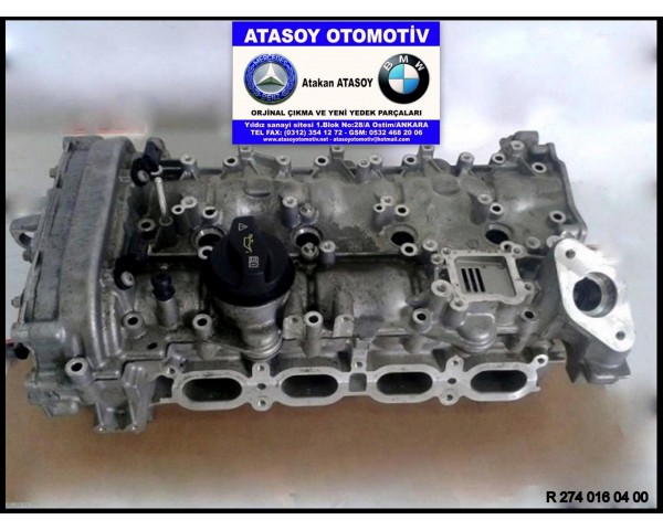 MERCEDES W117 CLA180 SİLİNDİR KAPAĞI R2740160400 R2740160000 R2740106800 2740160400 2740160000 2740106800 A2740160400 A2740160000 A2740106800 M274 MOTOR W176 A180 W246 B180 M270 MOTOR